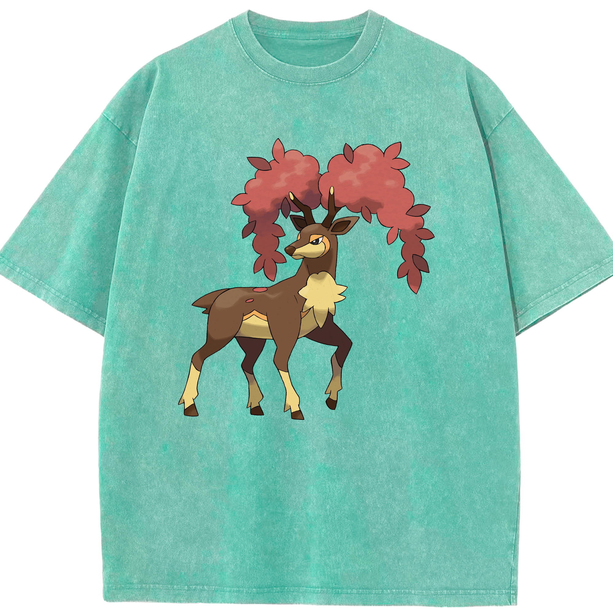 （画像用） ポケットモンスター Pokémon 綿100% ヴィンテージ風 半袖Tシャツ（フロントプリント）